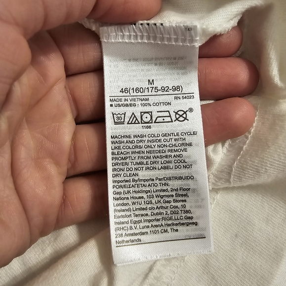 Gap womens SZ Medium oversized T-shirt - Picture 5 of 5